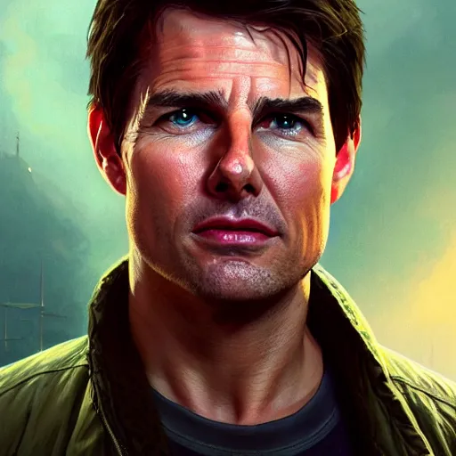 Prompt: highly detailed portrait, tom cruise, in gta v, stephen bliss, unreal engine, fantasy art by greg rutkowski, loish, rhads, ferdinand knab, makoto shinkai and lois van baarle, ilya kuvshinov, rossdraws, tom bagshaw, global illumination, radiant light, detailed and intricate environment