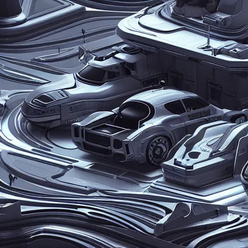 Image similar to sci-fi cars full lenght baroque on the coronation of napoleon and point cloud in the middle and everything in style of zaha hadid architects and cyberpunk 2077 forms artwork by caravaggio unreal engine 5 keyshot octane blade runner 2049 lighting ultra high detail ultra hyper realism 8k 16k in plastic dark tilt shift full-length view