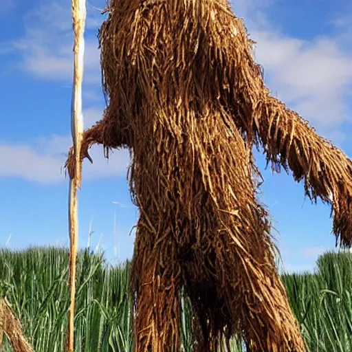 Image similar to a giant, reed - dwelling creature that's too powerful for anyone except god to control.