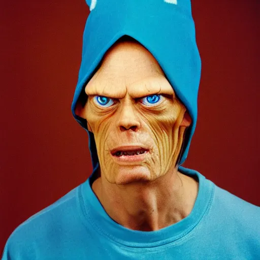 Image similar to uhd candid photo of beavis as cornholio, uhd, photorealistic, correct face, photo by annie leibowitz