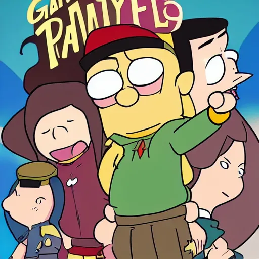 Prompt: Gravity Falls season three leak