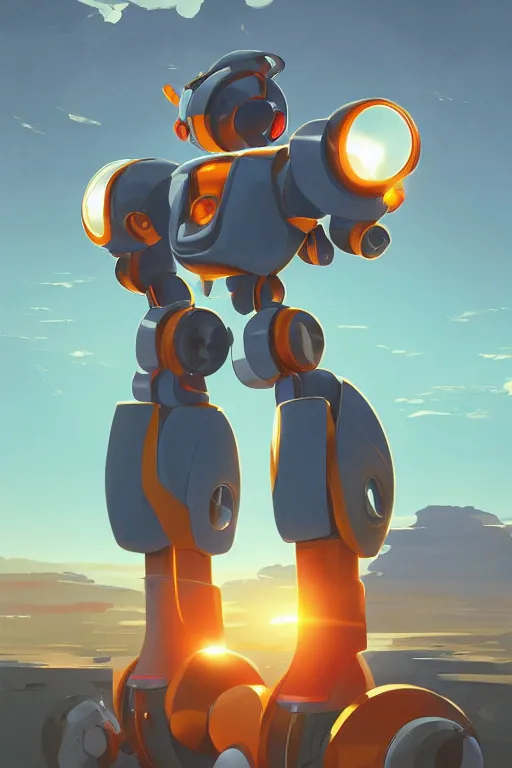 Image similar to metabots medabots medarotto medarot robot minimalist comics, behance hd by jesper ejsing, by rhads, makoto shinkai and lois van baarle, ilya kuvshinov, rossdraws global illumination ray tracing hdr radiating a glowing aura