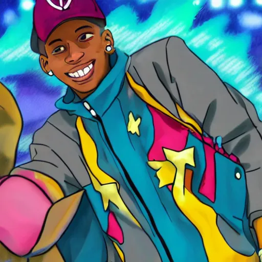 Travis Scott as a Pokemon Trainer, smiling, trippy -n 4 | Stable ...