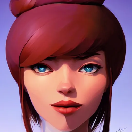 Image similar to face icon stylized minimalist m. a. s. h., loftis, cory behance hd by jesper ejsing, by rhads, makoto shinkai and lois van baarle, ilya kuvshinov, rossdraws global illumination