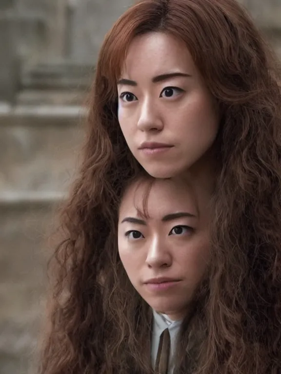 Image similar to Hermione Granger played by a Japanese actress