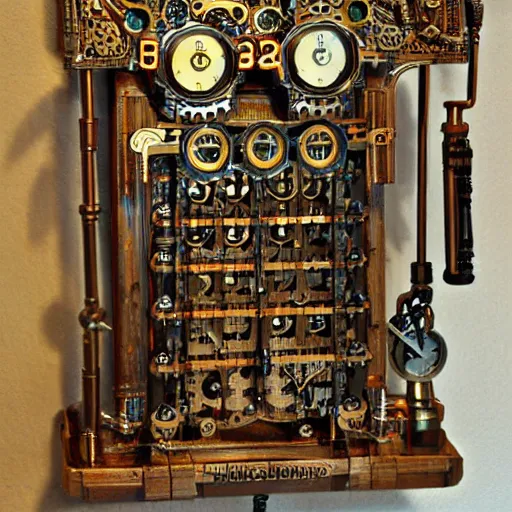 Prompt: steampunk glockenspiel, intricate, highly detailed