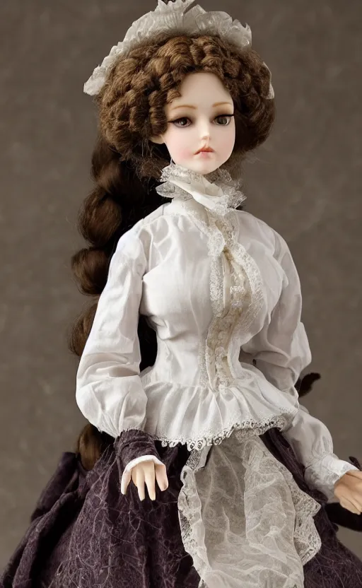 Image similar to dollfie in victorian dress