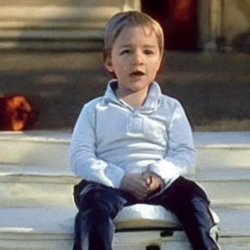 Prompt: toddler kevin spacey cannot be trusted