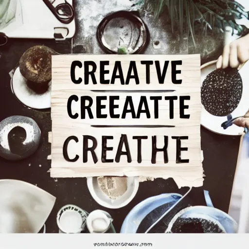 Prompt: creative what you most desire to create