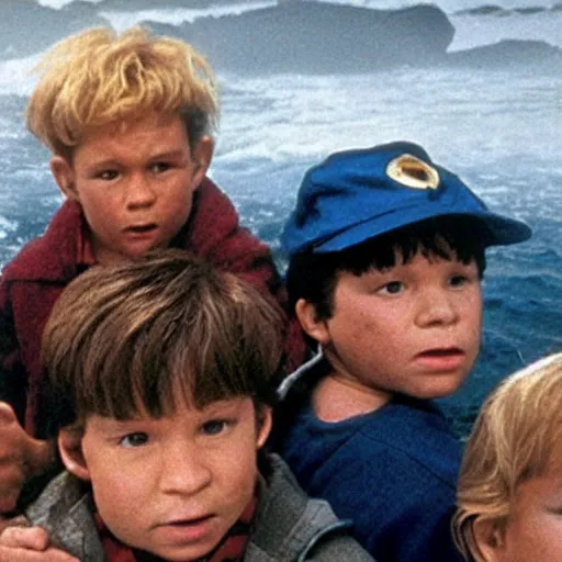 Image similar to A still image from Goonies 2