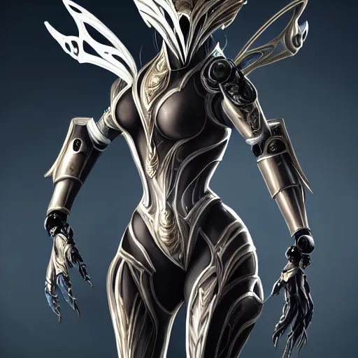 Image similar to highly detailed exquisite fanart, of a beautiful female warframe, but as an anthropomorphic robot dragon, matte black metal armor, close-up shot, epic cinematic shot, professional digital art, high end digital art, singular, realistic, captura, DeviantArt, artstation, Furaffinity, 8k HD render