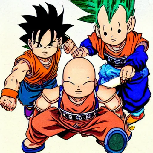 Image similar to akira toriyama art