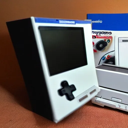Image similar to nintendo entertainment system with a build in cd - rom