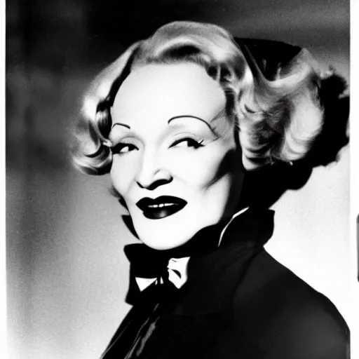 Prompt: Marlene Dietrich