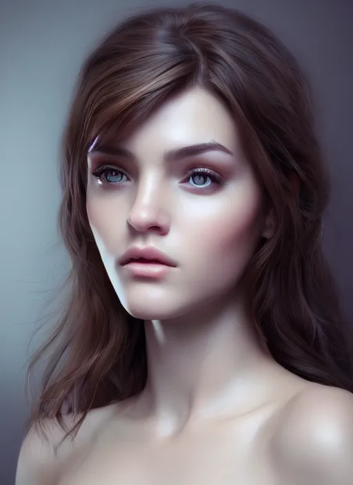 Prompt: portrait of a gorgeous young woman, artstation, realistic photo, sharp focus, 8k high definition, insanely detailed, intricate, elegant