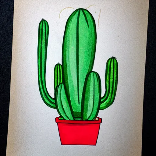 Image similar to cactus on blood