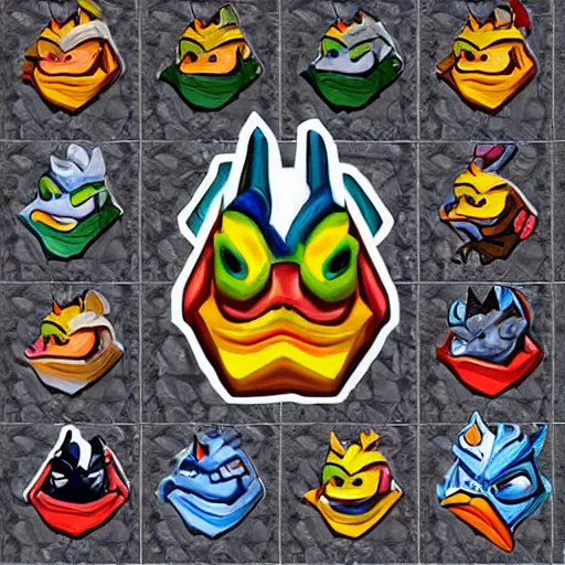 Image similar to duck dragon twitch emote