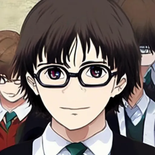 Image similar to harry potter as an anime character