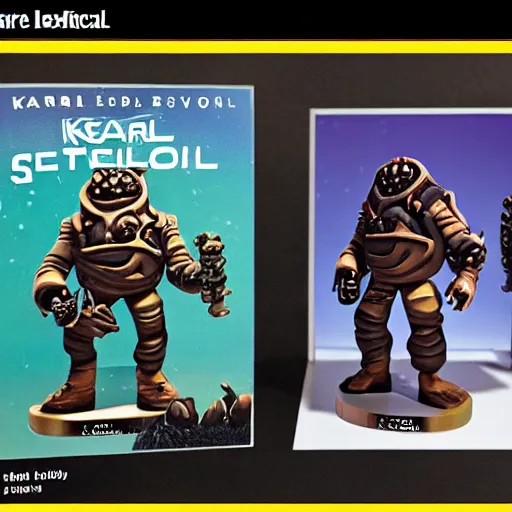 Image similar to karl from deep rock galactic