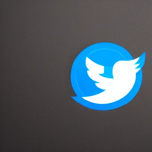Prompt: new logo design concept for Twitter