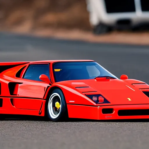 Image similar to close up of arnold schwarzenegger driving a ferrari f 4 0, photo of the year, golden hour, highly detailed