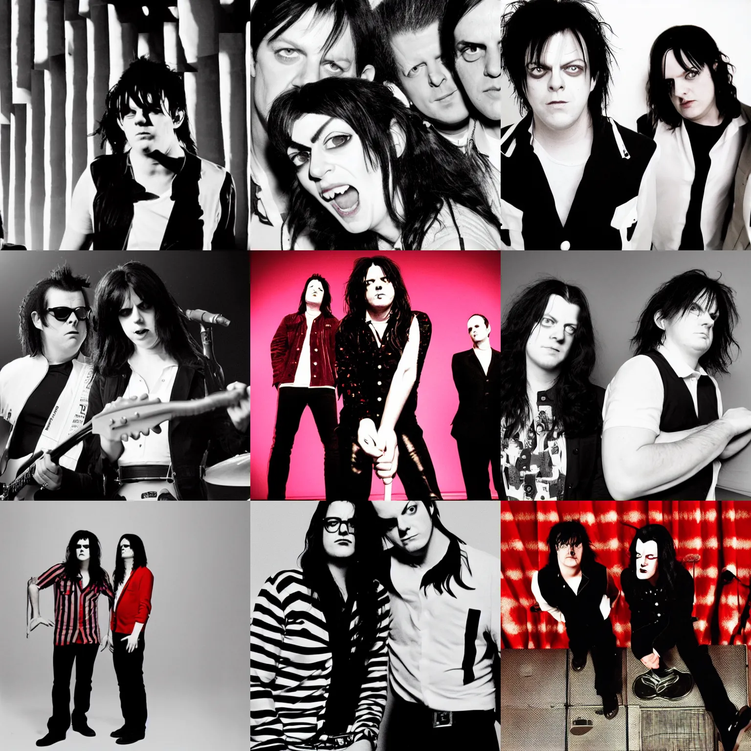 Prompt: the white stripes at the ritz