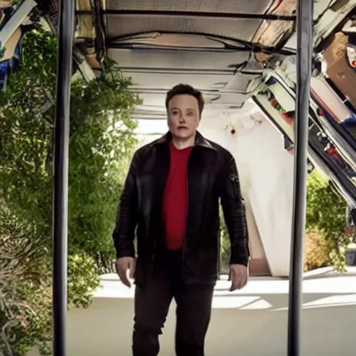 Image similar to elon musk, netflix adaptation