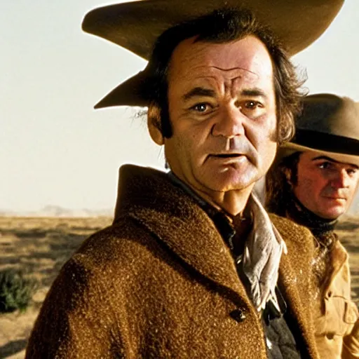 Image similar to bill murray in once upon a time in the west