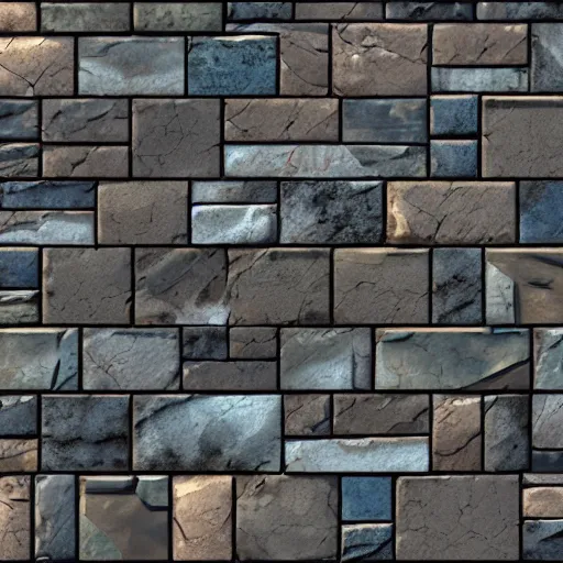 Image similar to stone tile cladding texture, in the style of blizzard entertainment and world of warcraft by michael vicente, unreal engine, stylized 8 k