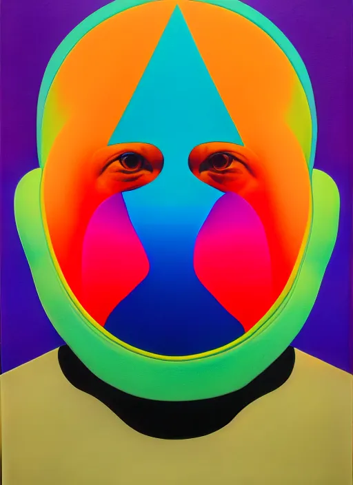 Image similar to person wearing a balaclava by shusei nagaoka, kaws, david rudnick, airbrush on canvas, pastell colours, cell shaded, 8 k