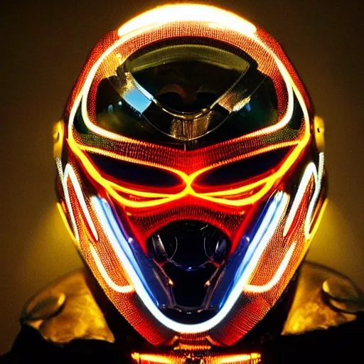 Image similar to love, diverse cybersuit helmets, from the side, optical rituals, wide wide angle, vivid, elaborate, highly detailed, beautiful lighting