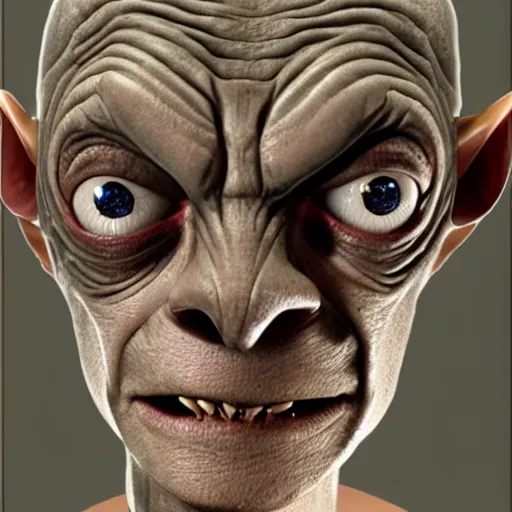 The Hobbit Gollum Mask