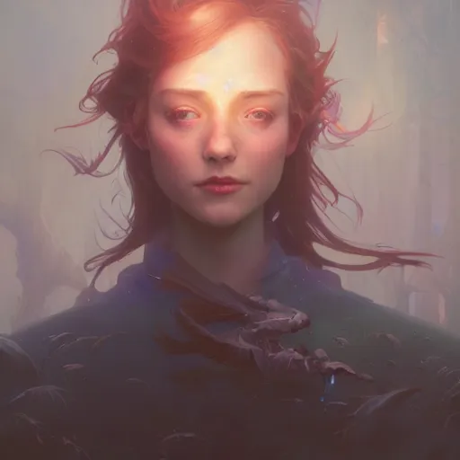 Image similar to Highly detailed portrait of Sam Bankman Fried, unreal engine, fantasy art by Greg Rutkowski, Loish, Rhads, ferdinand knab, Makoto Shinkai and Lois van baarle, ilya kuvshinov, rossdraws, Tom Bagshaw, alphonse mucha, global illumination, radiant light, detailed and intricate environment