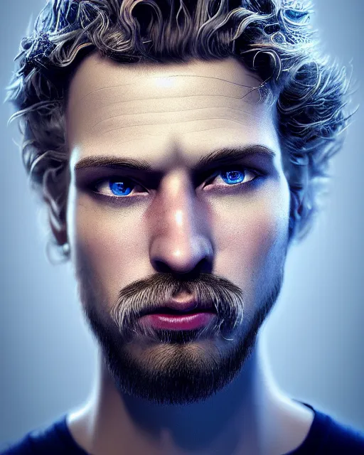 Men With Cold Blue Eyes And Thin Faces Seen As 'Less Trustworthy