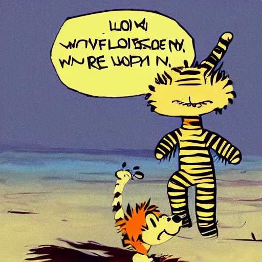 Image similar to calvin and hobbes