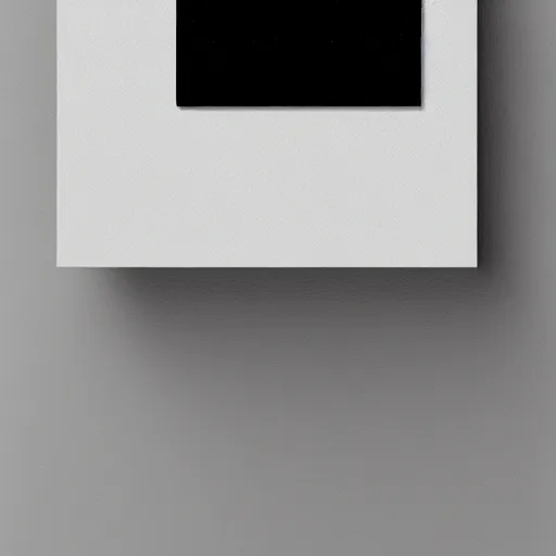 Prompt: solid black square