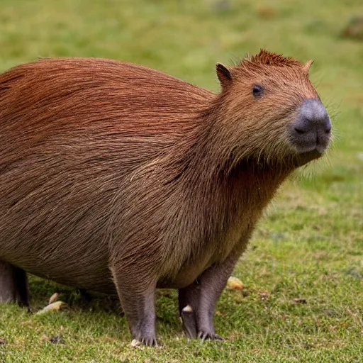 Prompt: capybara, Aleksander Rostov