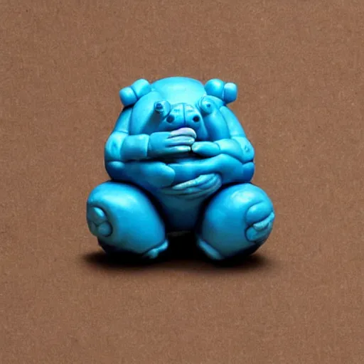 Image similar to tardigrade made of candy