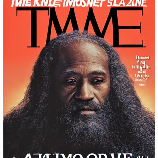 Image similar to Time Magazine cover of Moses from the Bible