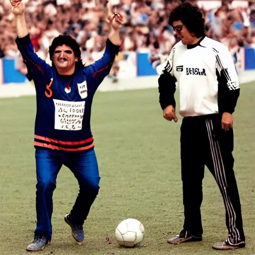 Prompt: maradona meme