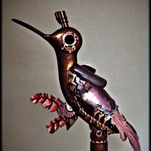 Image similar to steampunk!!!! Hummingbird