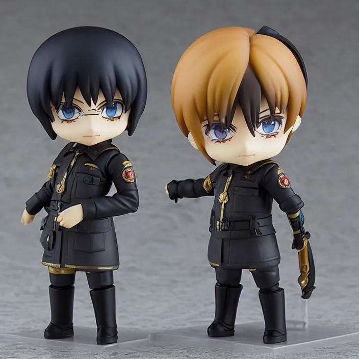 Prompt: egor letov, an anime nendoroid of egor letov, figurine, detailed product photo