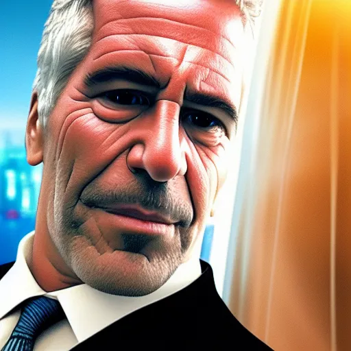 Prompt: a film still of Jeffrey Epstein from Boss Baby (2017 movie). Highly realistic. High resolution. Highly detailed. Dramatic. 8k.4k.