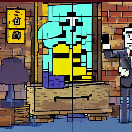 Image similar to saul goodman from undertale ( 2 0 1 5 videogame ), very detailed