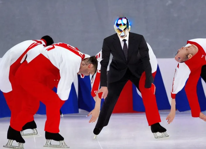 Image similar to putin on ice musical promotional shot