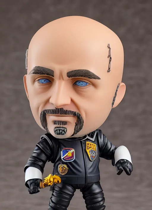 Prompt: richard garriott, a nendoroid of richard garriott astronaut figurine, realistic face, detailed product photo