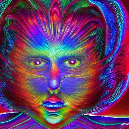 Prompt: an unspeakable revelation seen on DMT, photorealistic