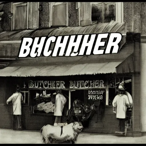 Image similar to Butcher