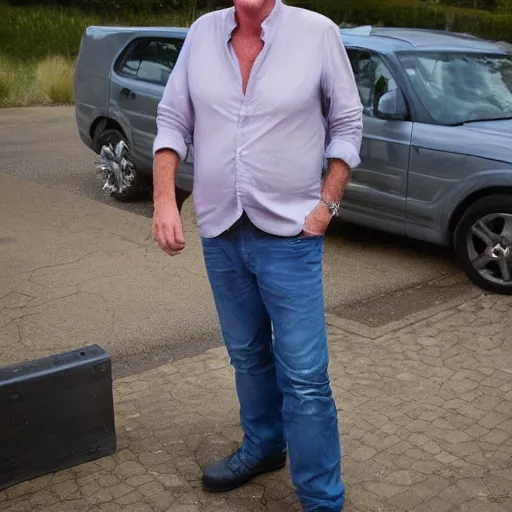 Prompt: jeremy clarkson without legs