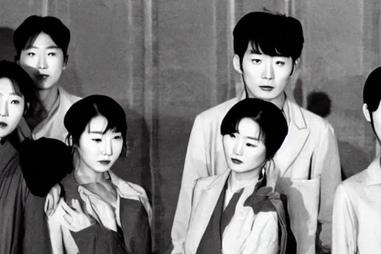 Image similar to korean film still from korean adaptation of george orwell's 1984